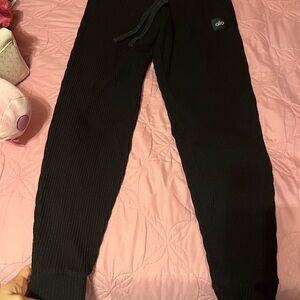 ALO Yoga  Black Joggers